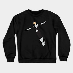 Jean Paul in flight! Crewneck Sweatshirt